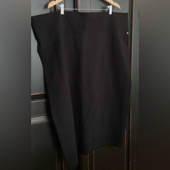 4X Melissa McCarthy Black Ponte Pencil Skirt - Picture 11 of 14